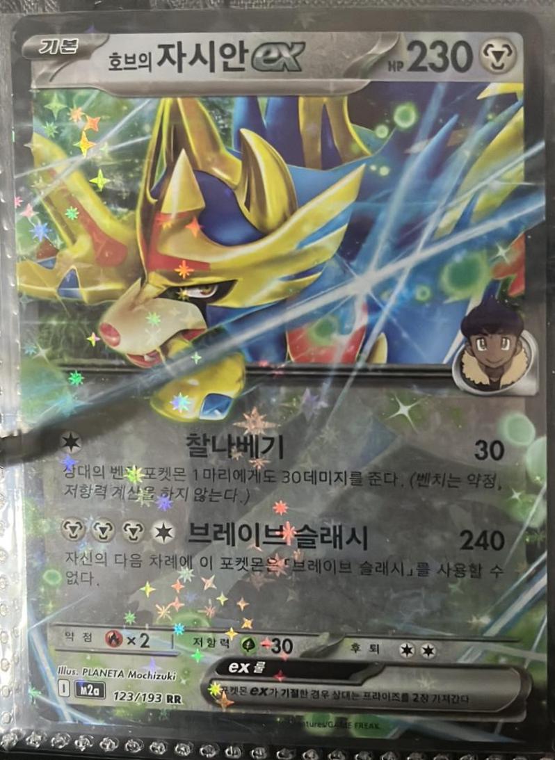 Hop's Zacian ex - 123