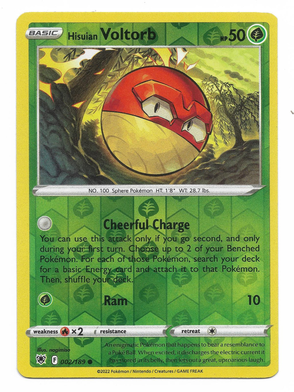 Hisuian Voltorb