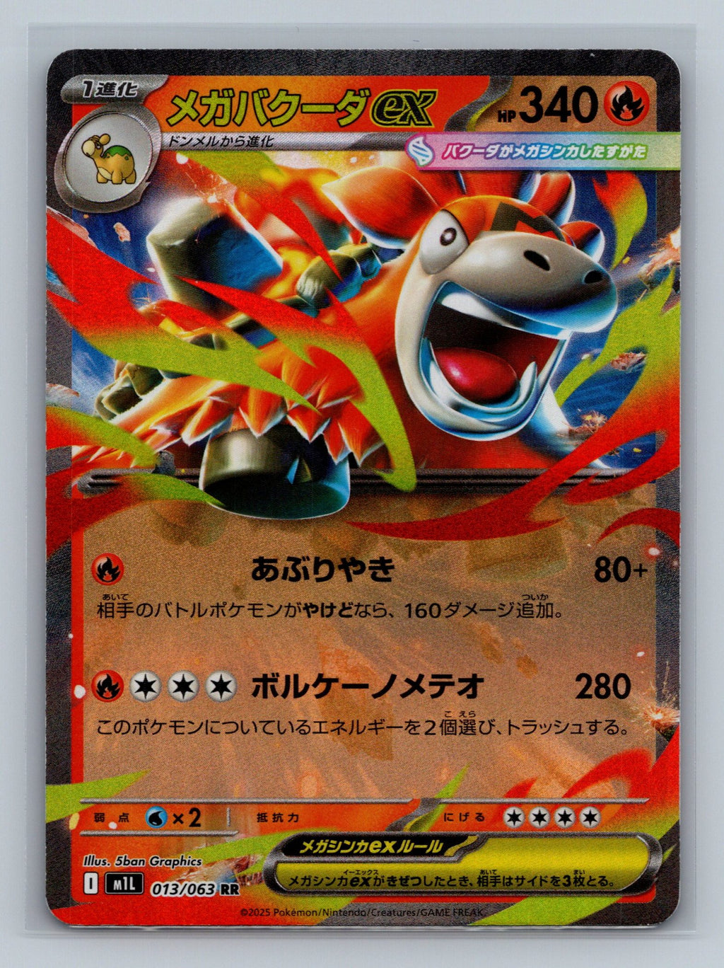 Mega Camerupt ex - 013/063