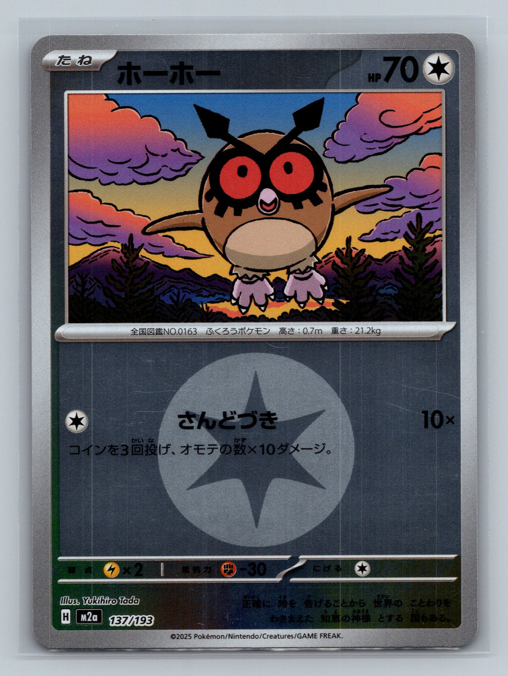 Hoothoot (Energy Symbol Pattern)