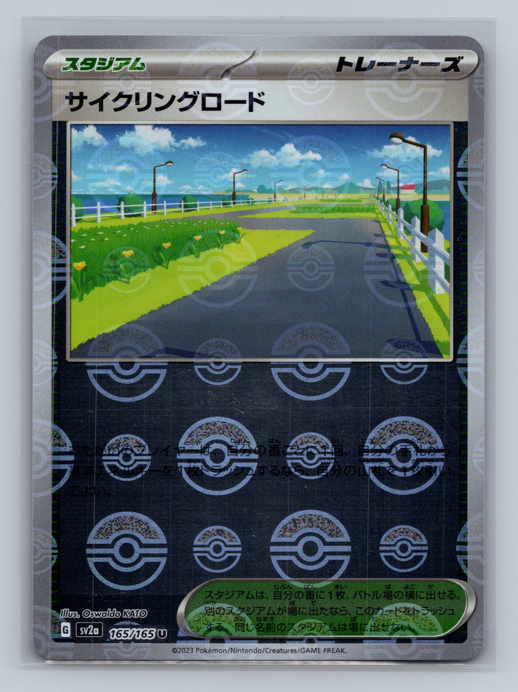 Cycling Road (Poke Ball Pattern)