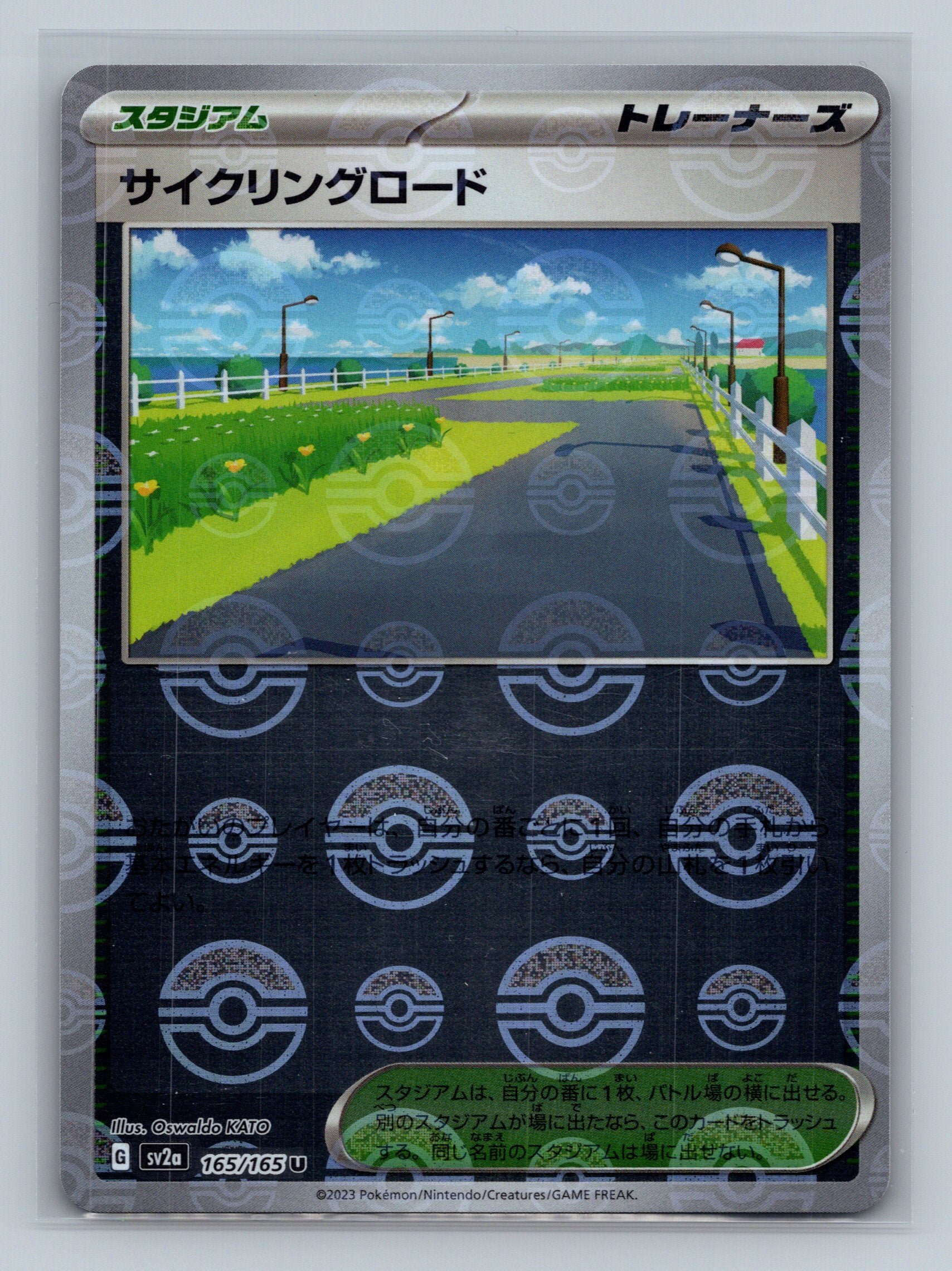 Cycling Road (Poke Ball Pattern)