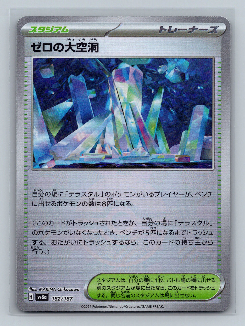 Area Zero Underdepths (Mirror Foil)