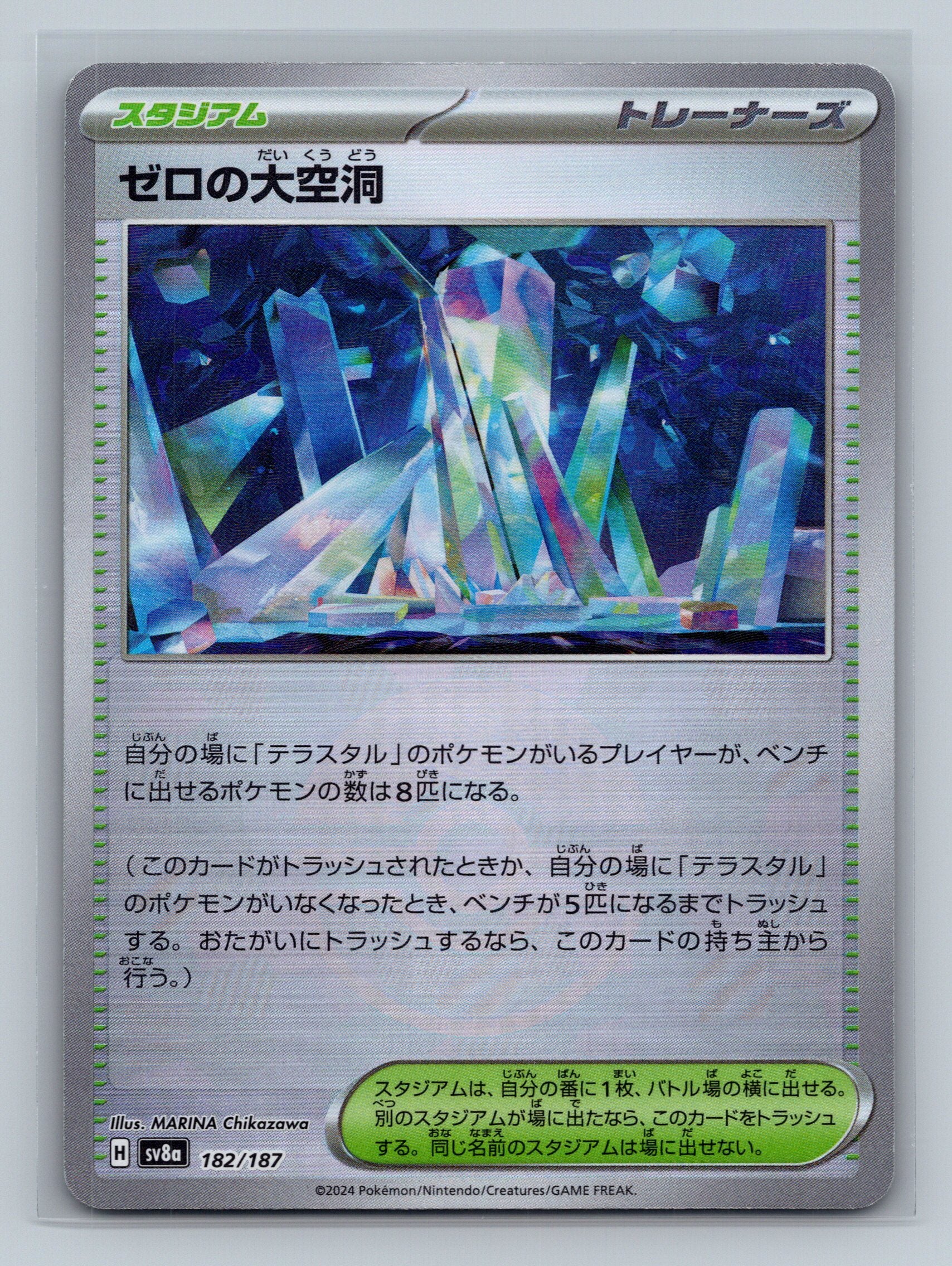 Area Zero Underdepths (Mirror Foil)