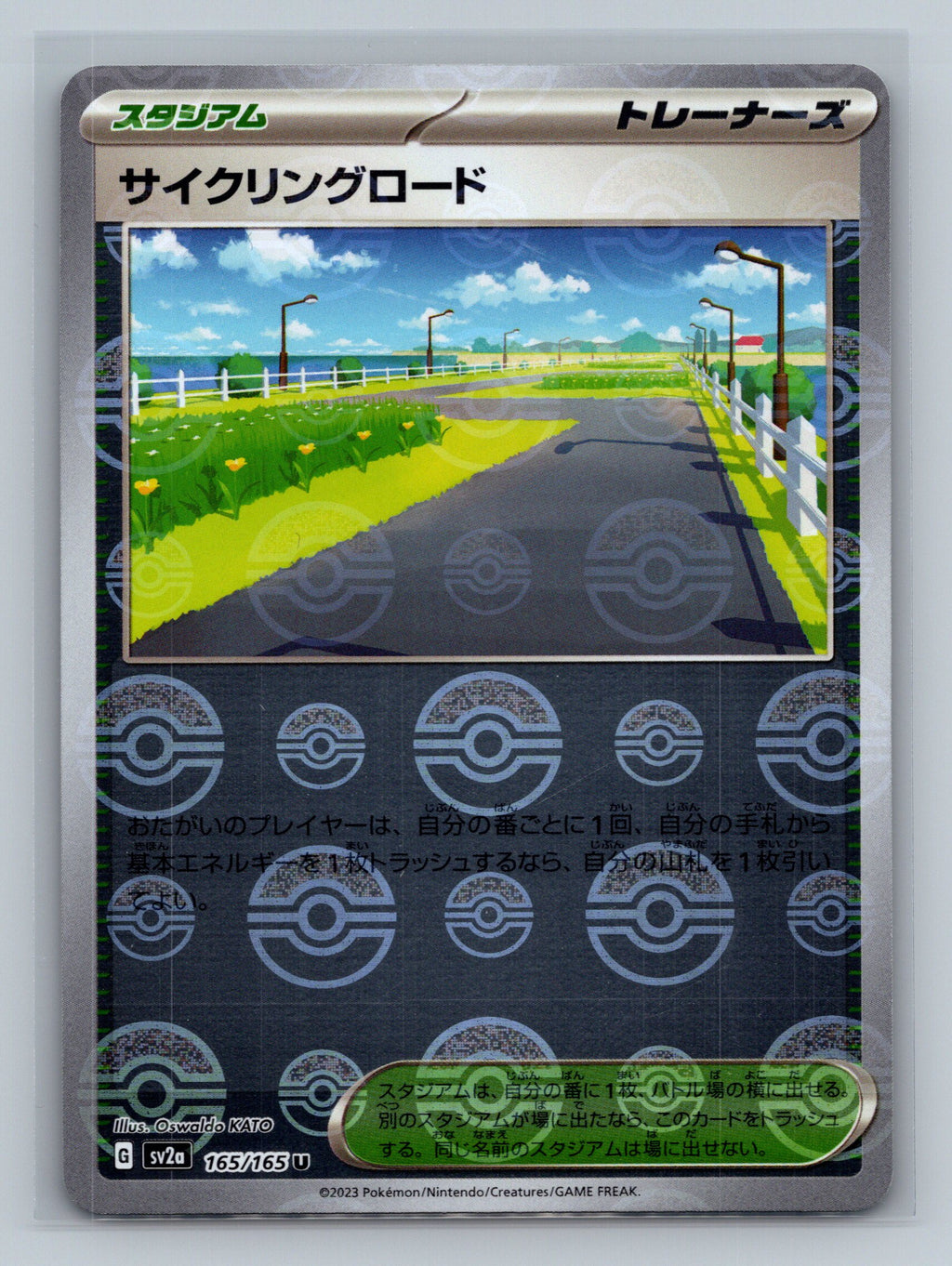 Cycling Road (Poke Ball Pattern)