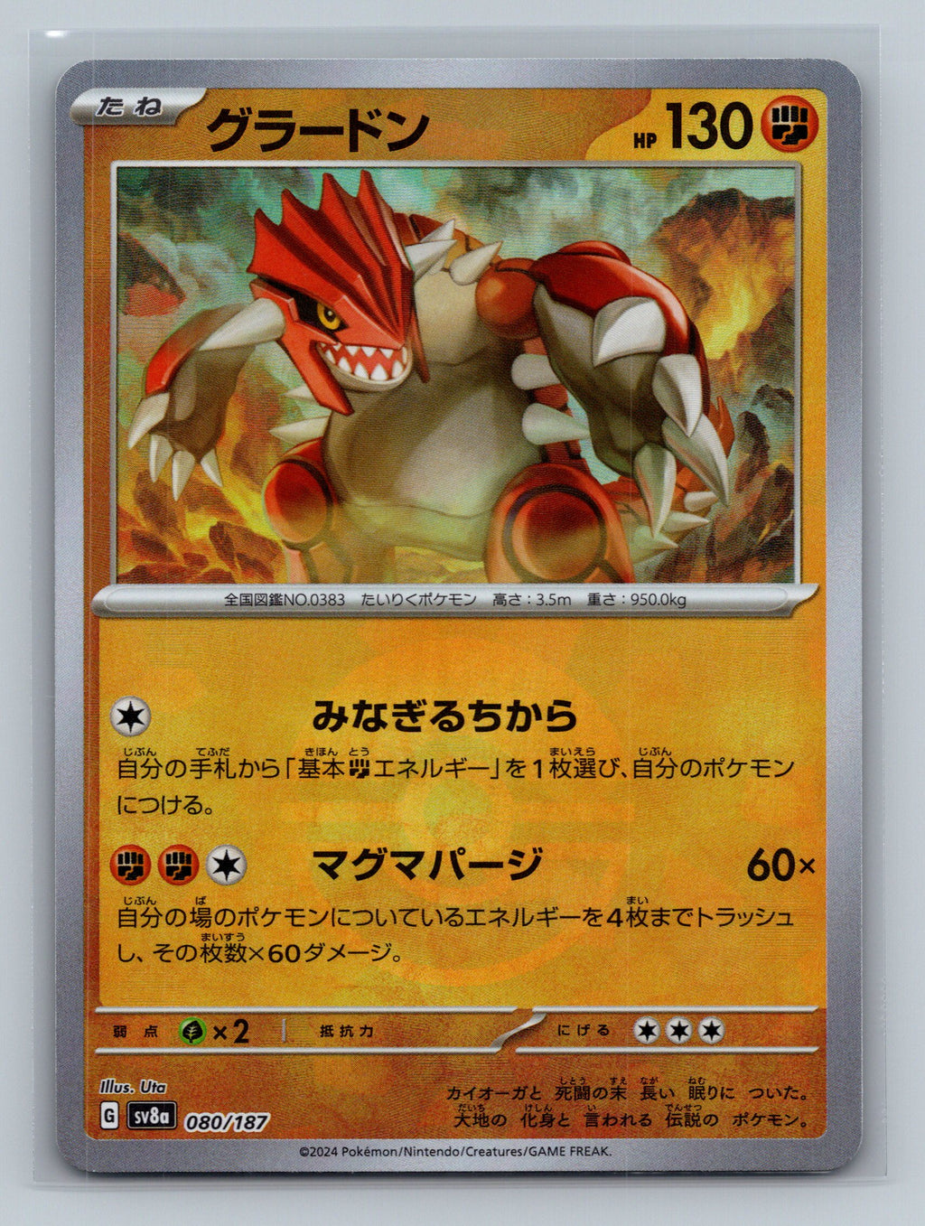 Groudon (Mirror Foil)