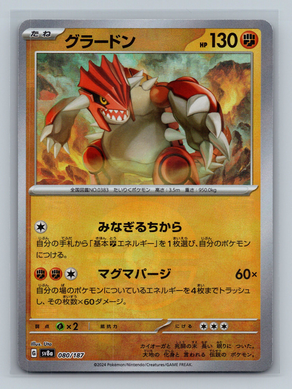 Groudon (Mirror Foil)