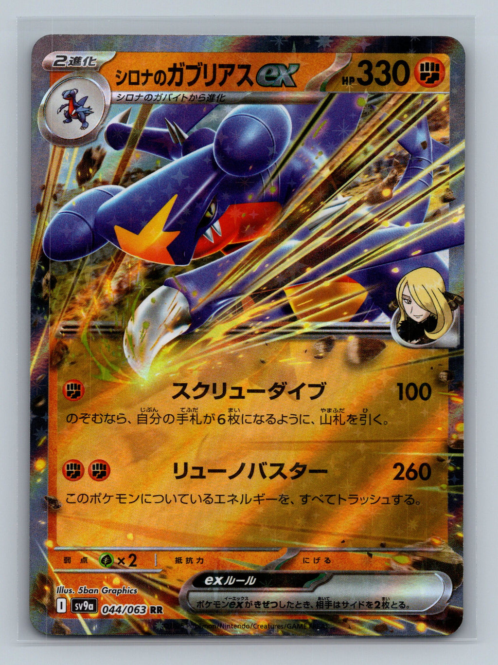 Cynthia's Garchomp ex