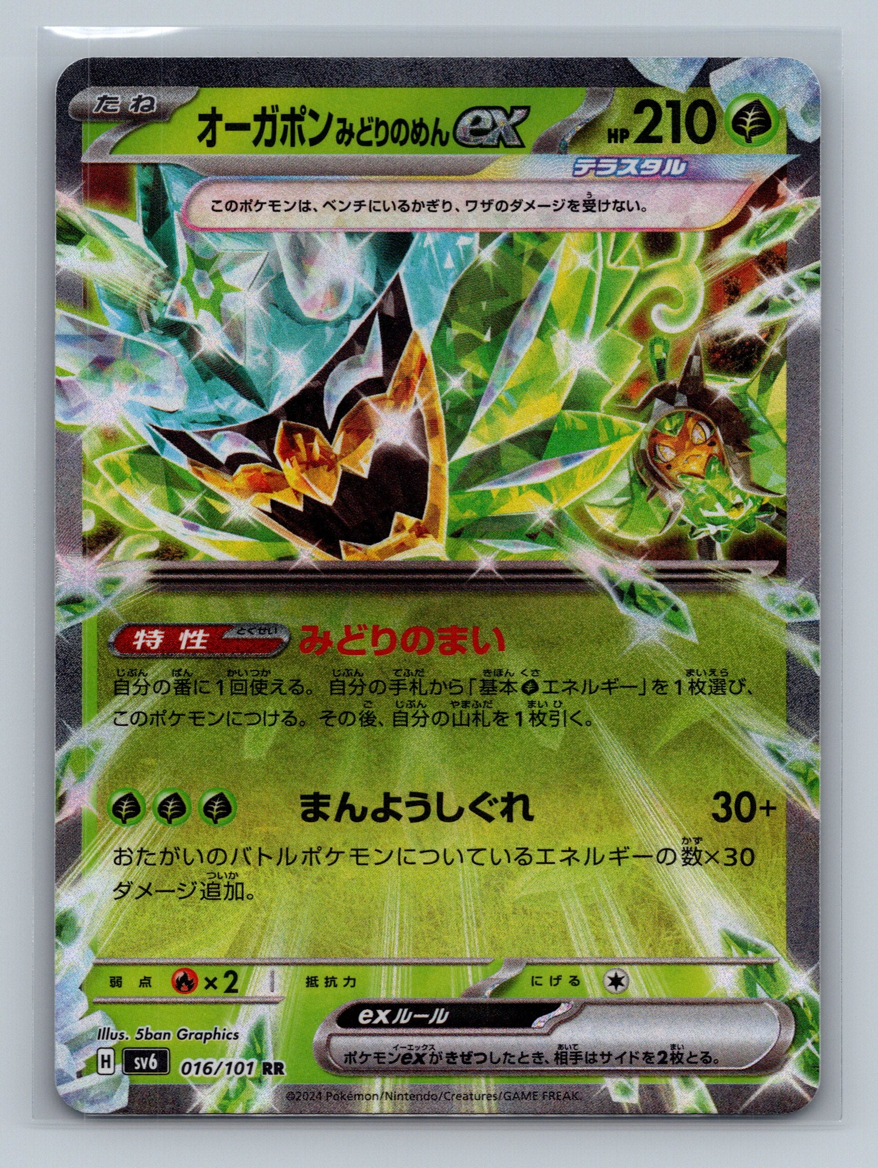 Teal Mask Ogerpon ex - 016/101