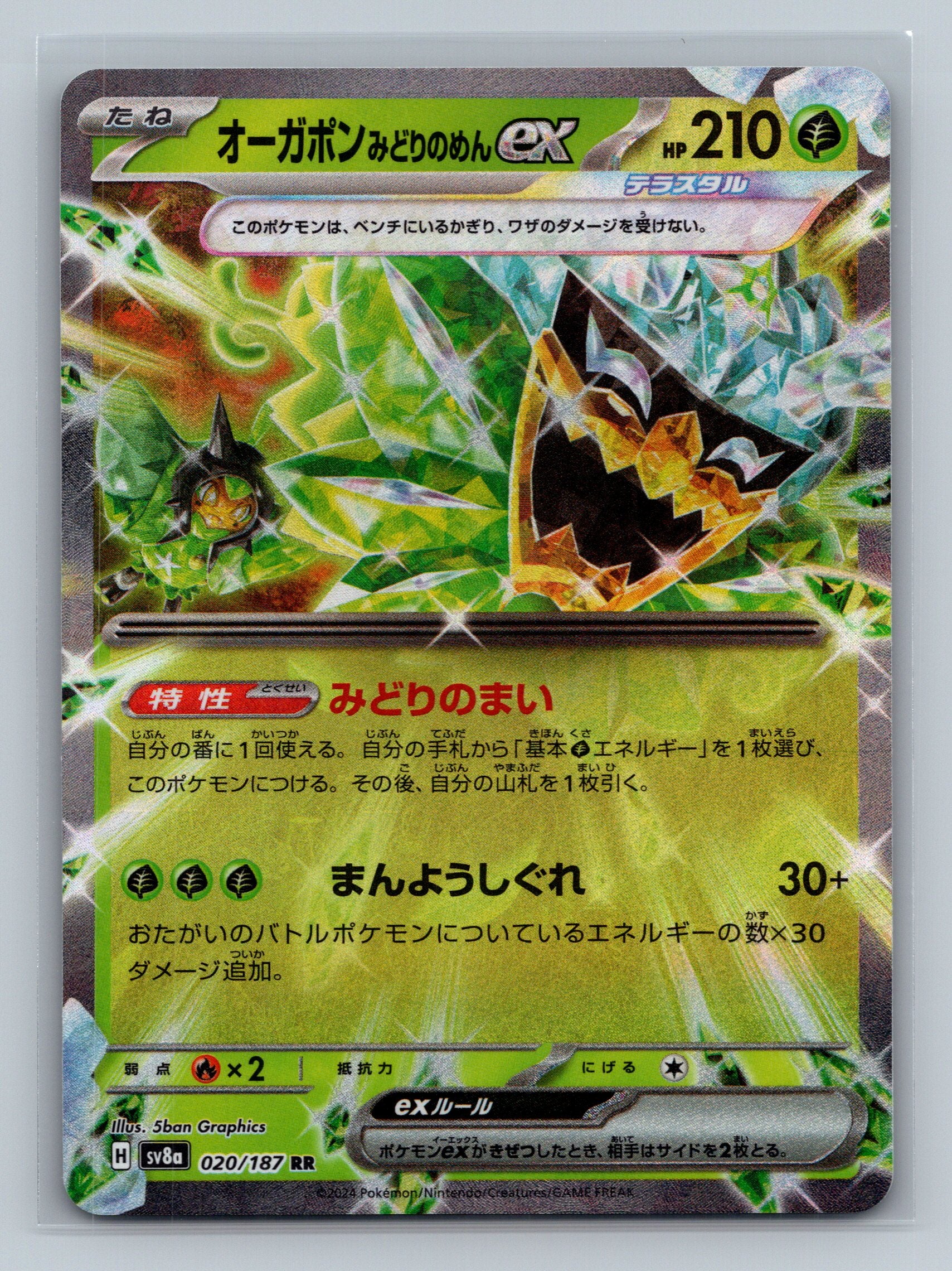Teal Mask Ogerpon ex - 020/187