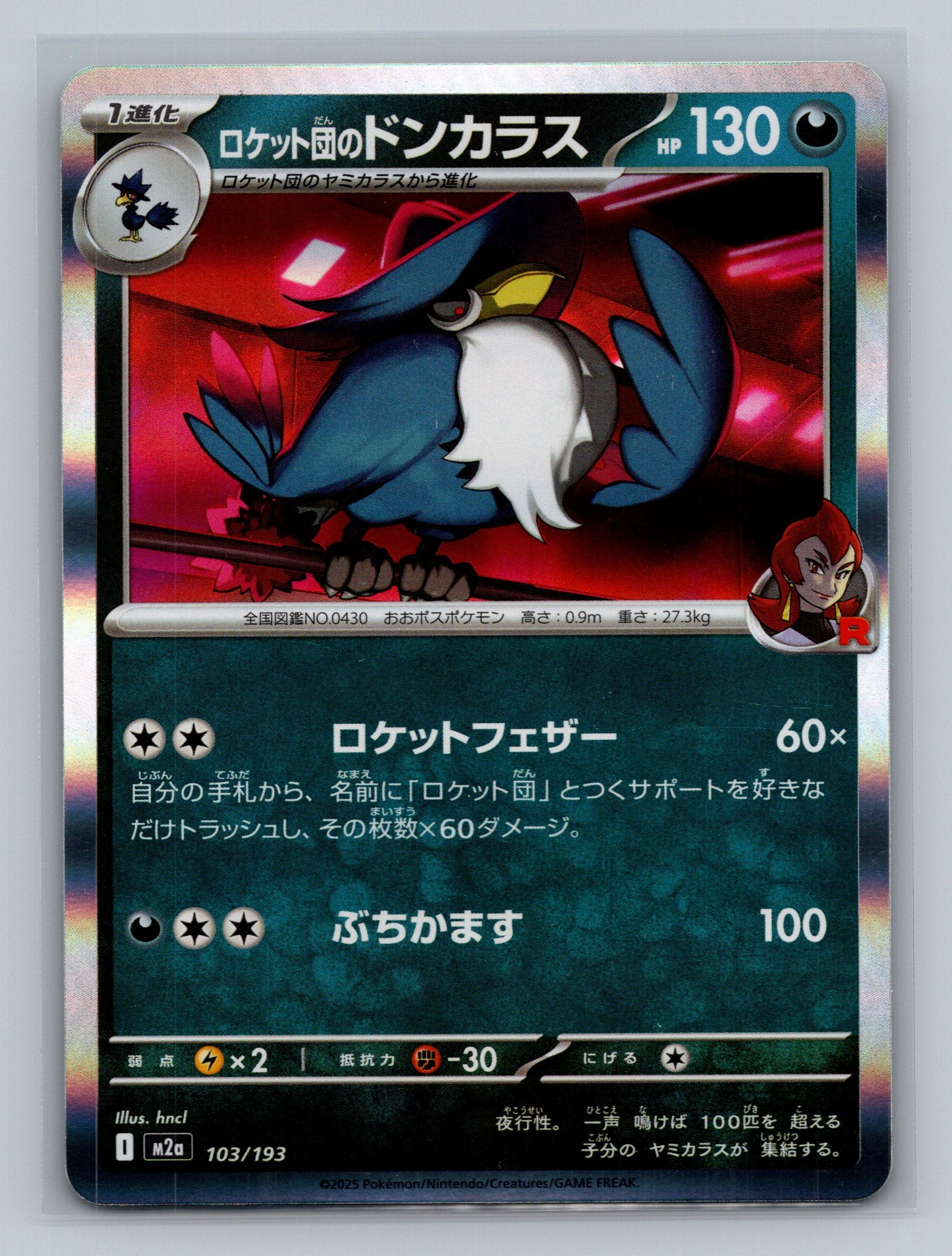 Team Rocket's Honchkrow