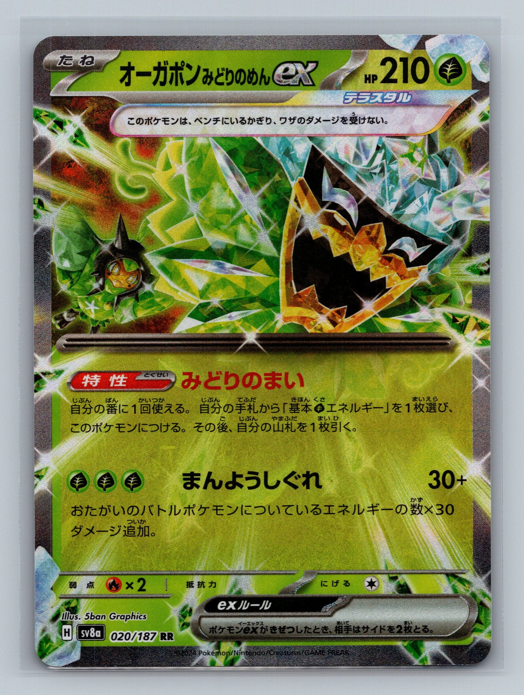 Teal Mask Ogerpon ex - 020/187