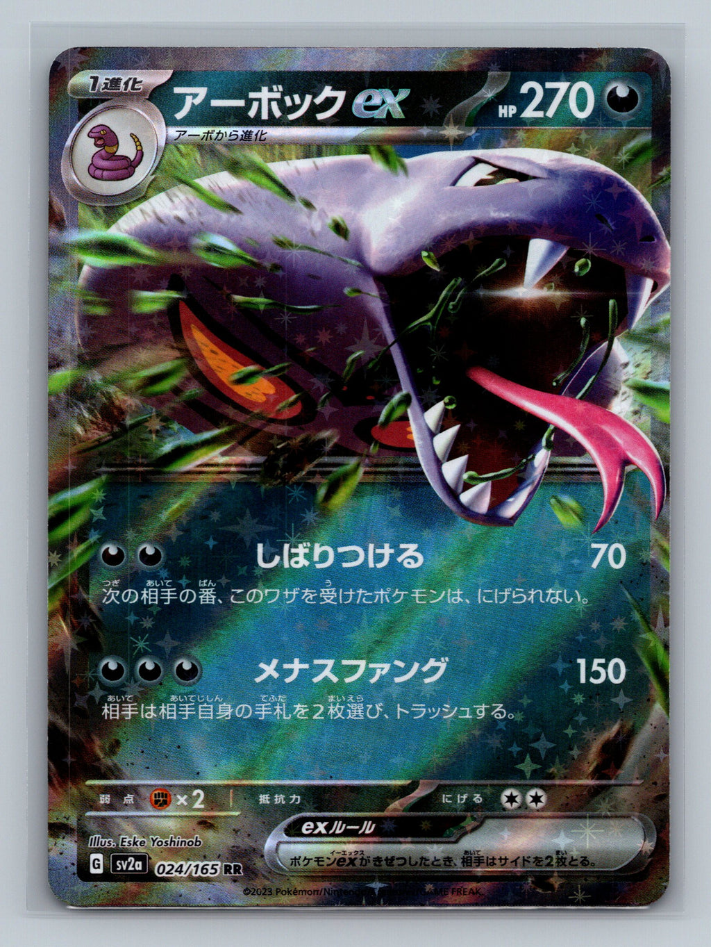 Arbok ex - 024/165