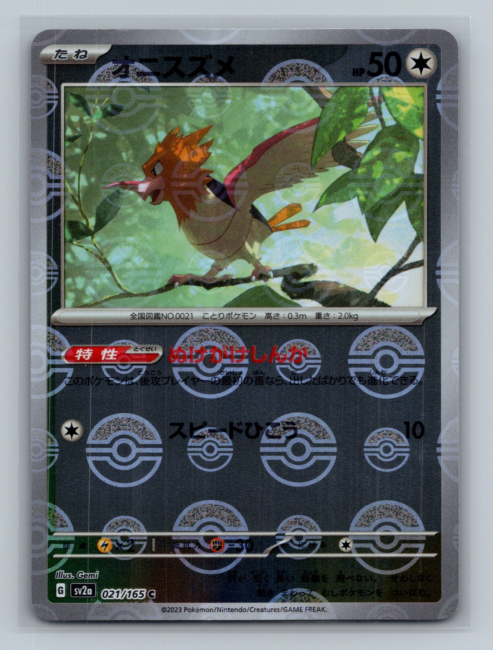 Spearow (Poke Ball Pattern)