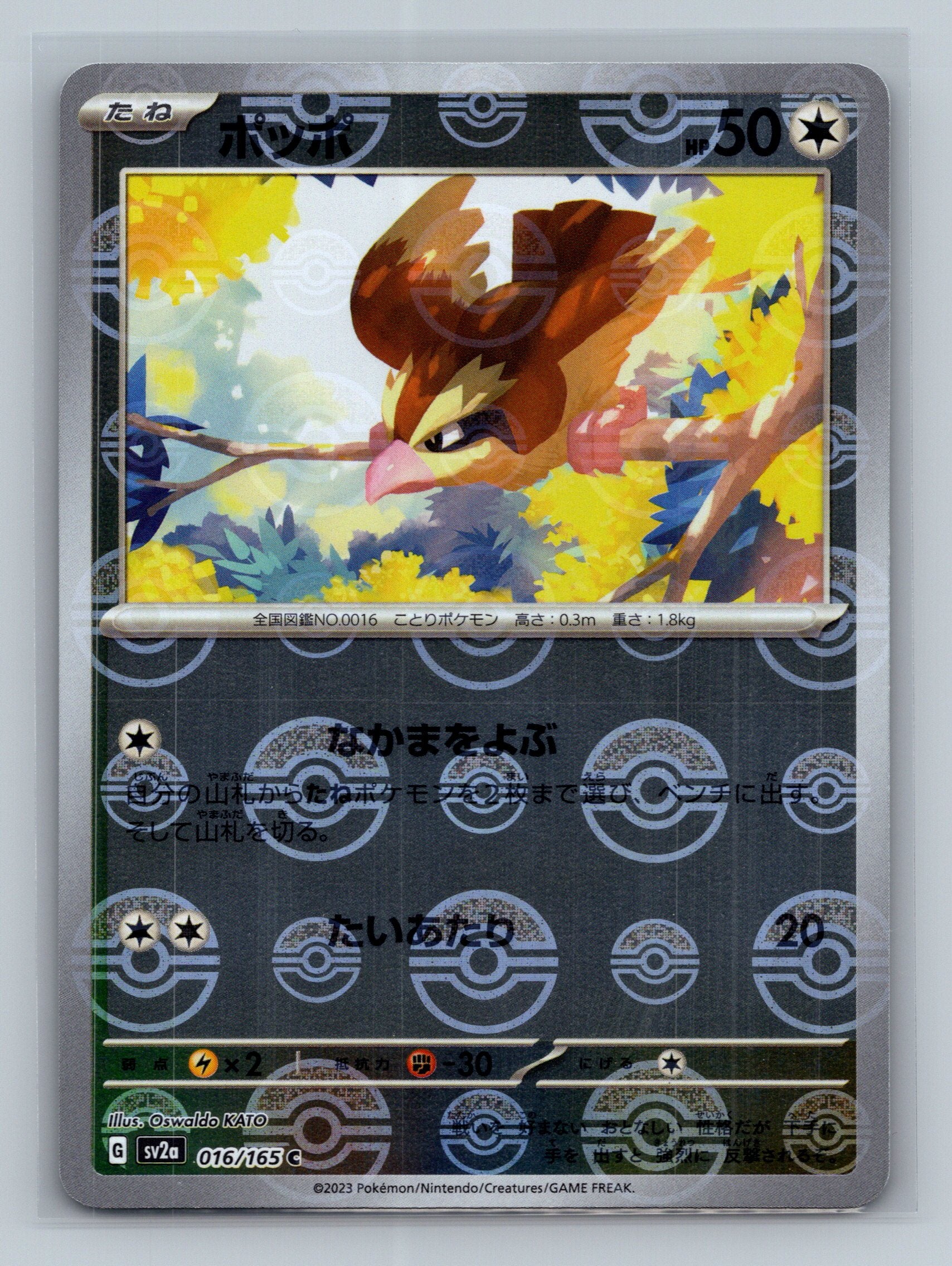 Pidgey (Poke Ball Pattern)