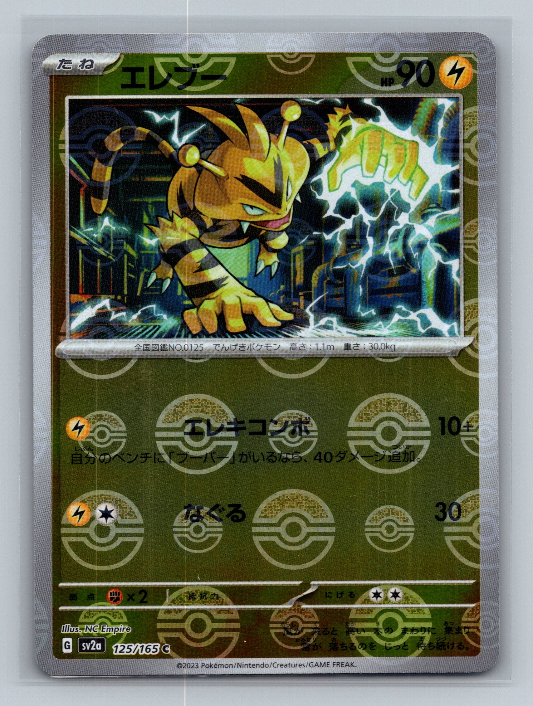 Electabuzz (Poke Ball Pattern)