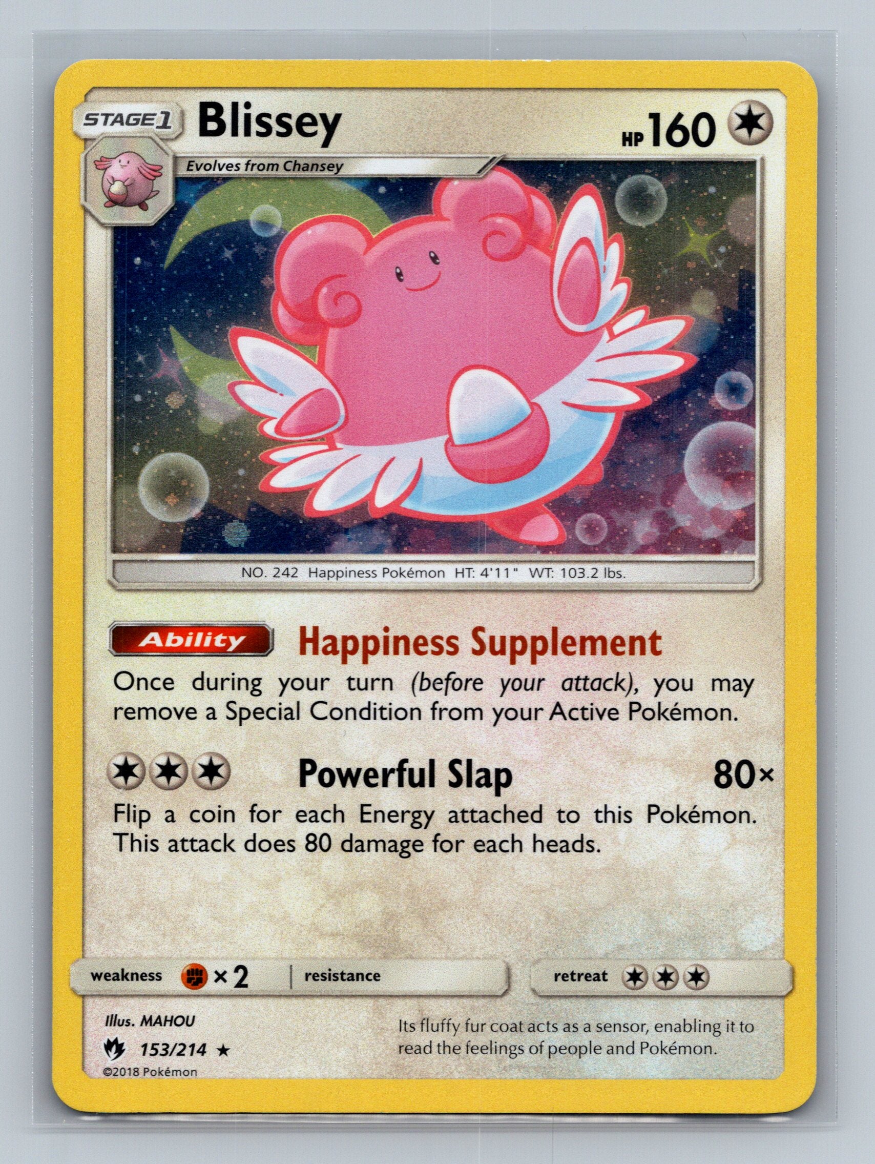 Blissey - 153/214 (Cosmos Holo)