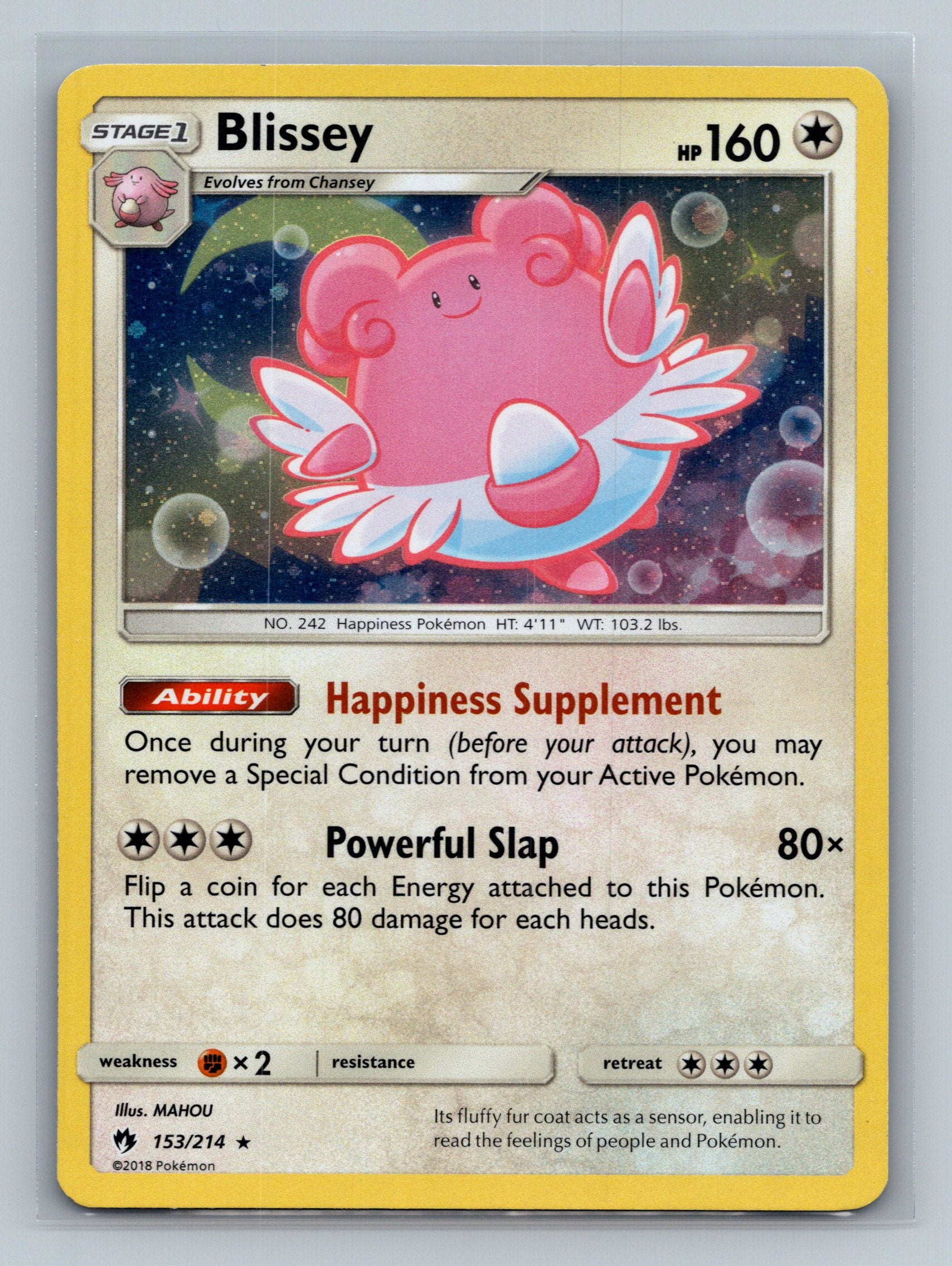 Blissey - 153/214 (Cosmos Holo)