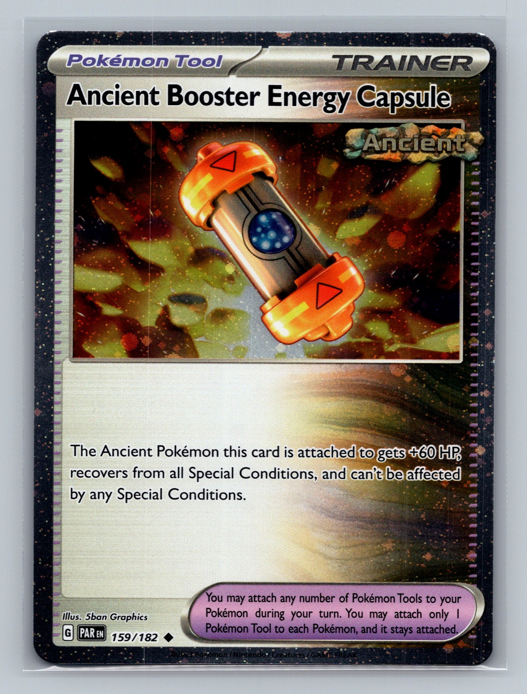 Ancient Booster Energy Capsule - 159/182 (Cosmos Holo)