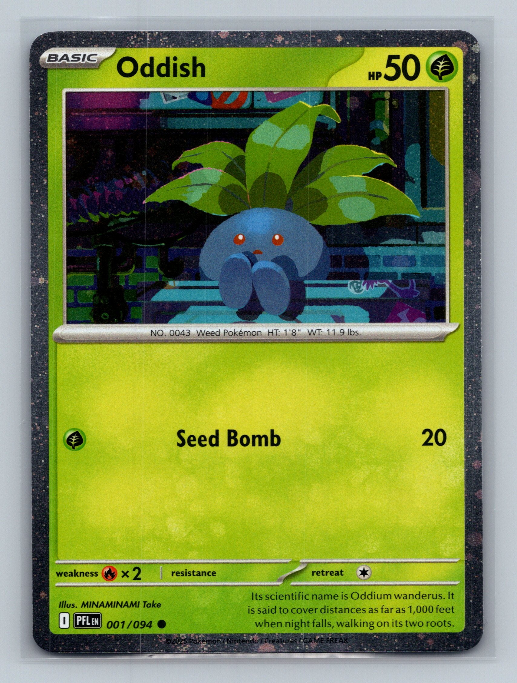 Oddish (Cosmos Holo)