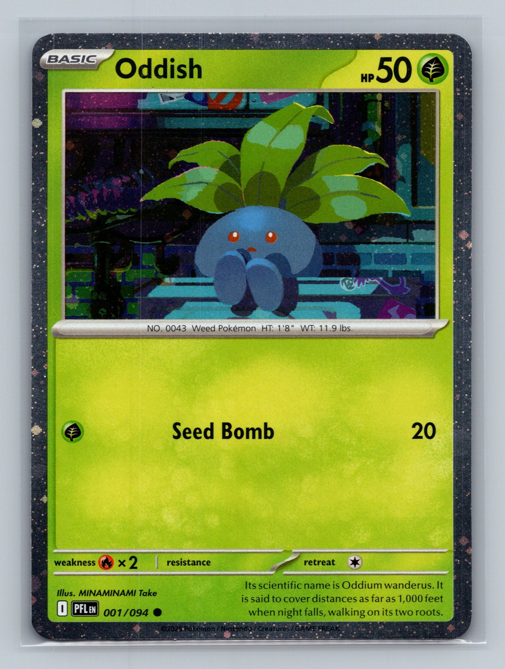 Oddish (Cosmos Holo)