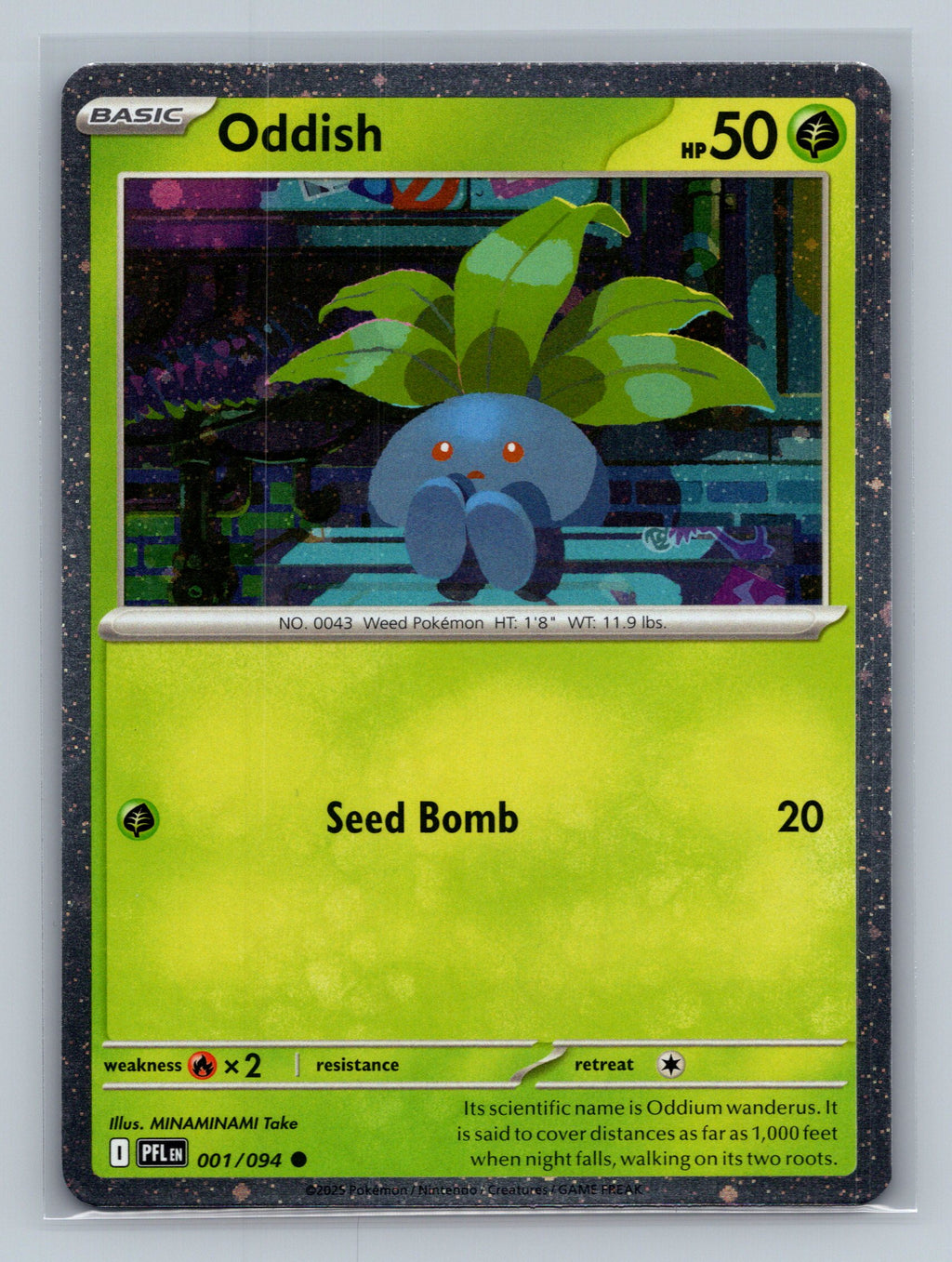 Oddish (Cosmos Holo)