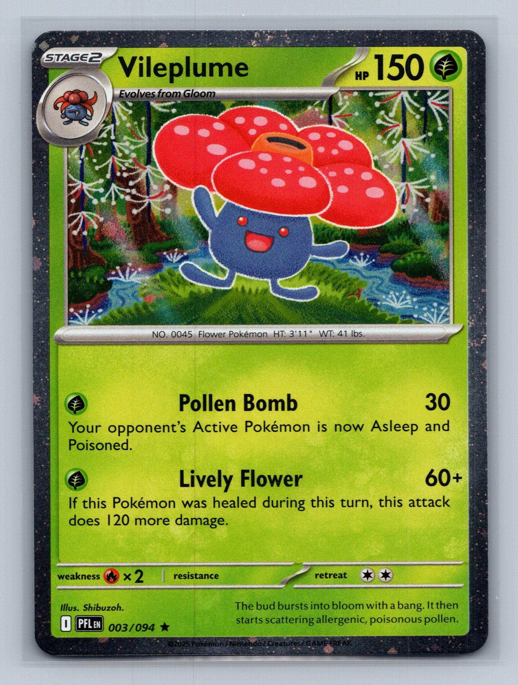 Vileplume (Cosmos Holo)