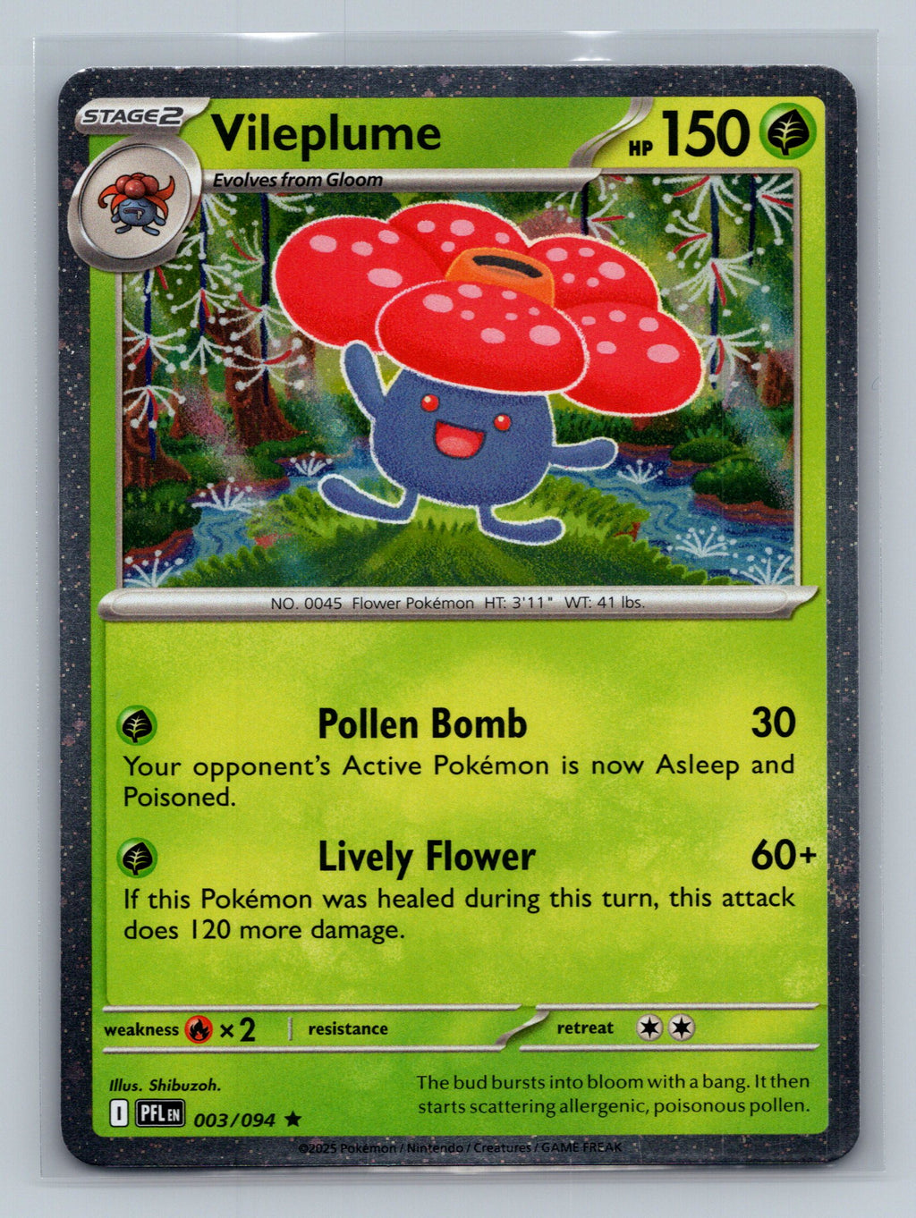 Vileplume (Cosmos Holo)