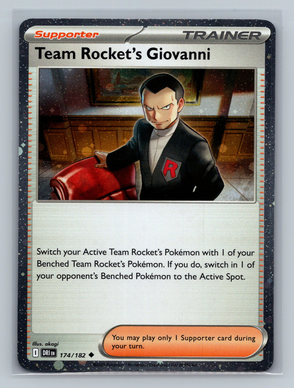 Team Rocket's Giovanni (Cosmos Holo)