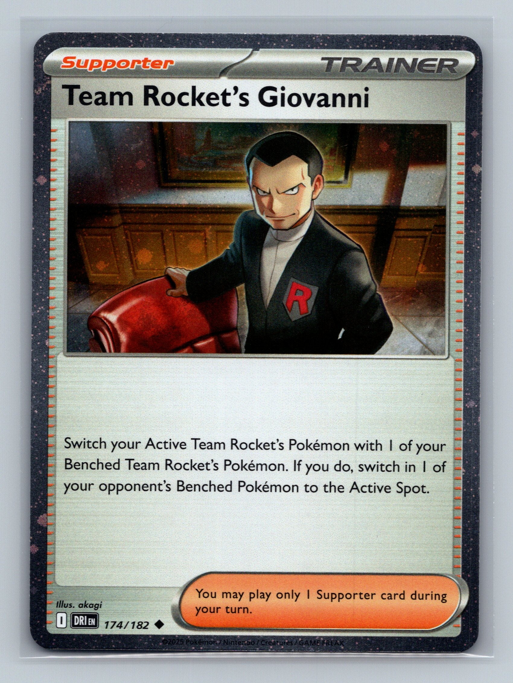 Team Rocket's Giovanni (Cosmos Holo)