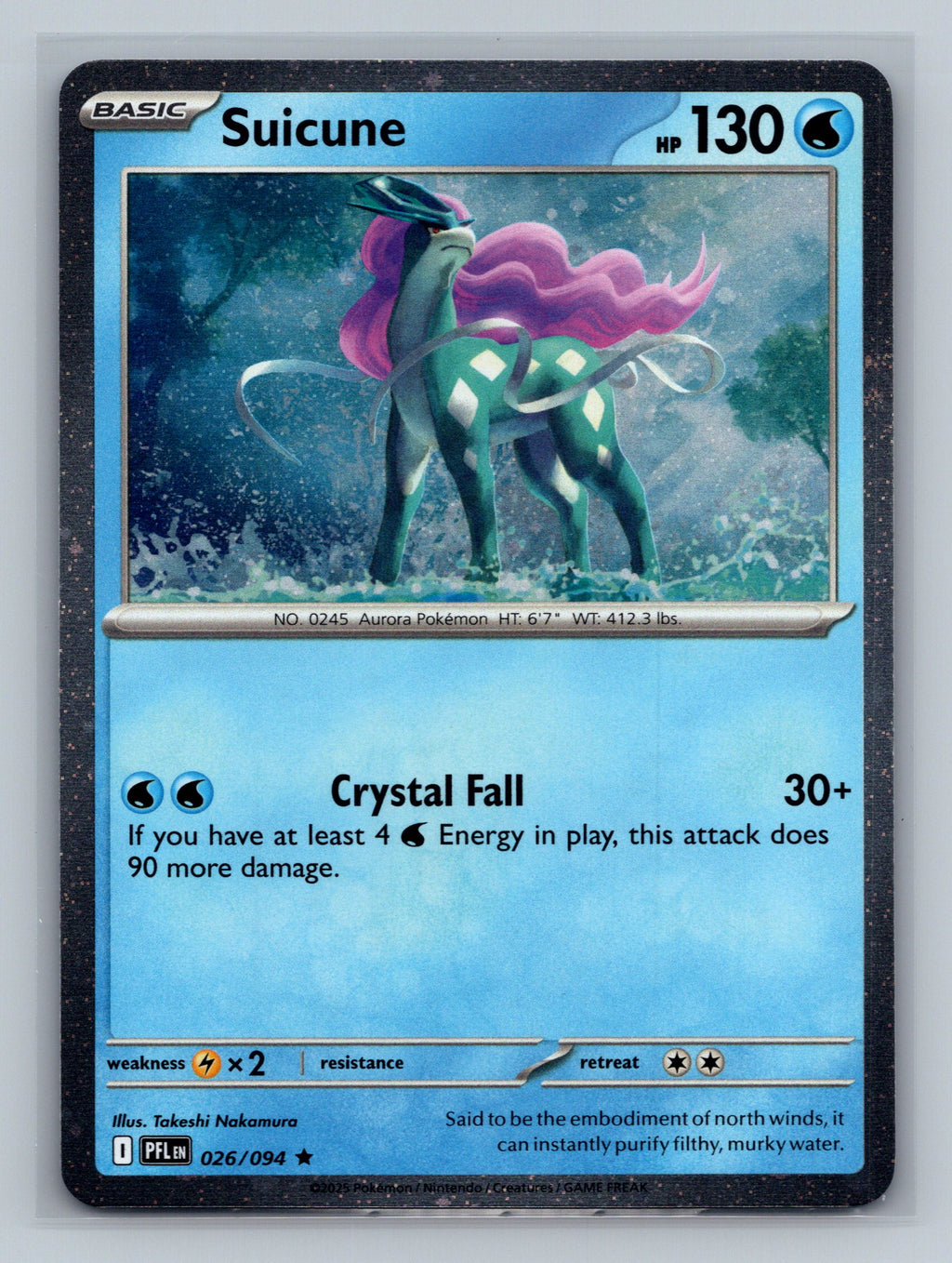 Suicune (Cosmos Holo)