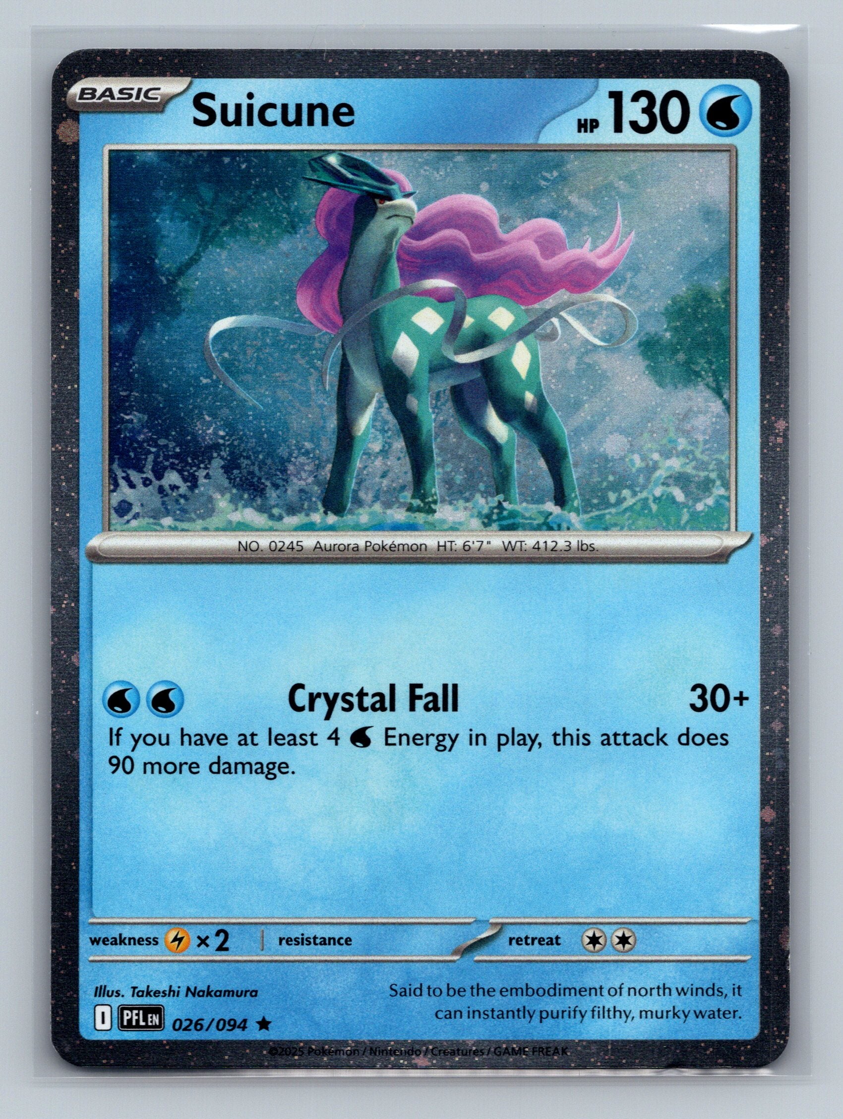 Suicune (Cosmos Holo)