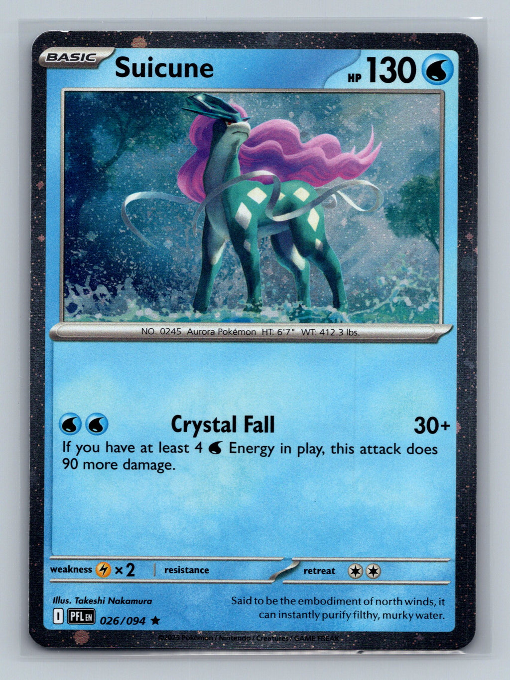 Suicune (Cosmos Holo)