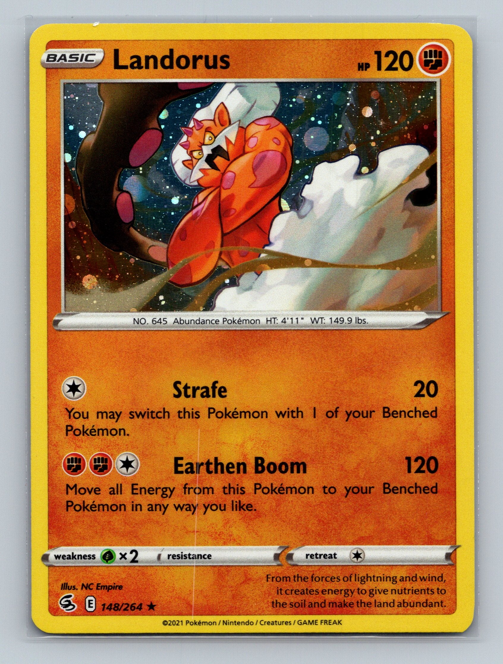 Landorus - 148/264 (Cosmos Holo)