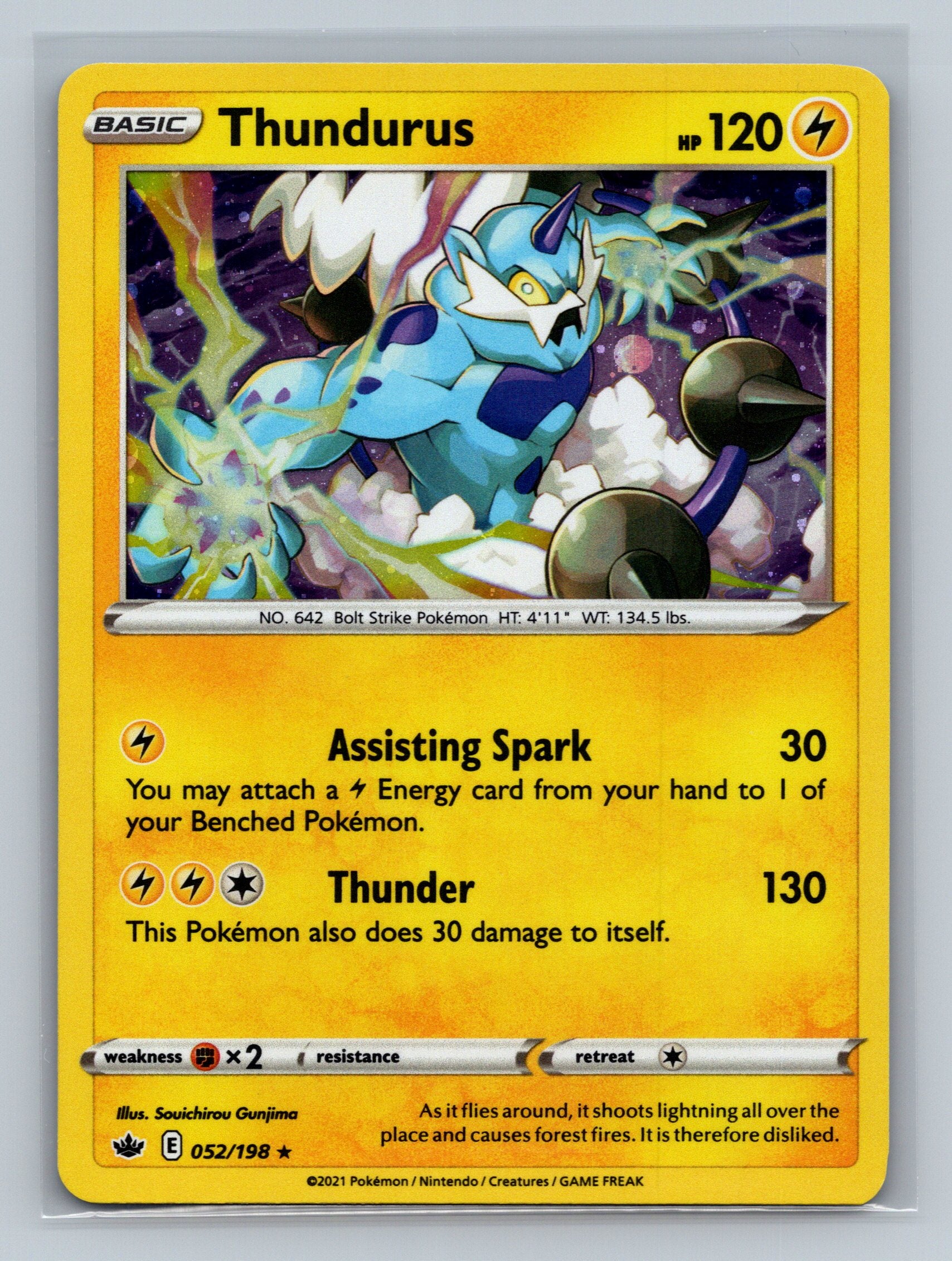 Thundurus - 052/198 (Cosmos Holo)