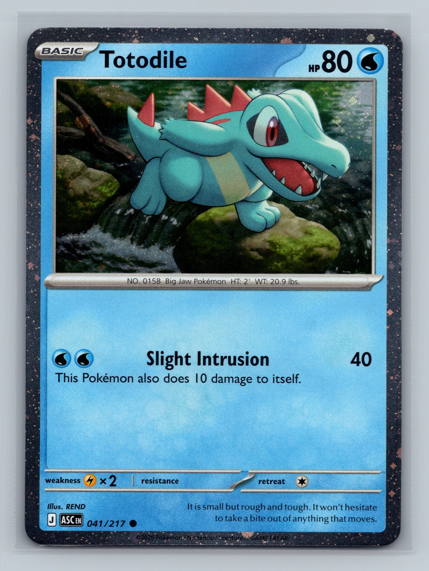 Totodile (Cosmos Holo)