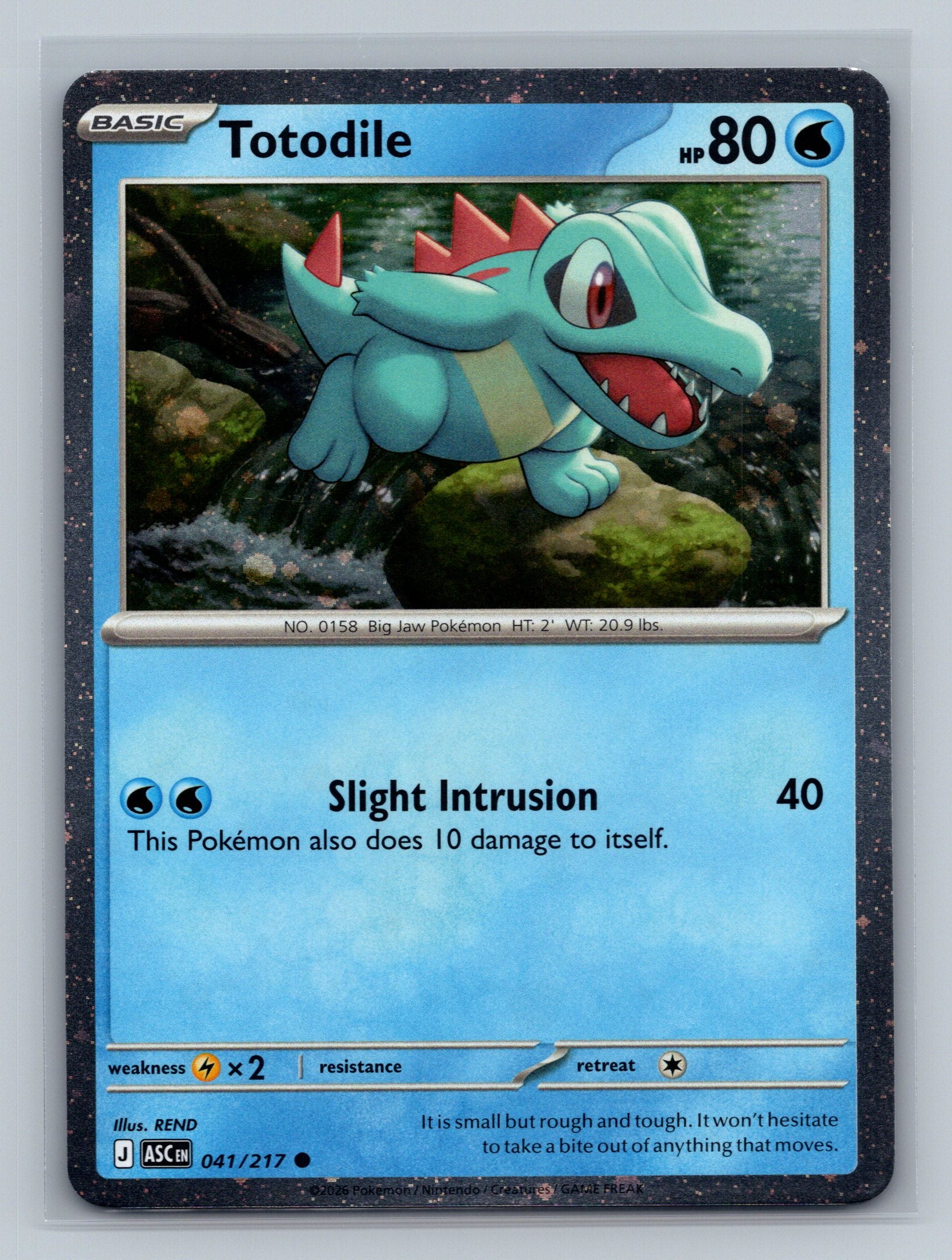 Totodile (Cosmos Holo)