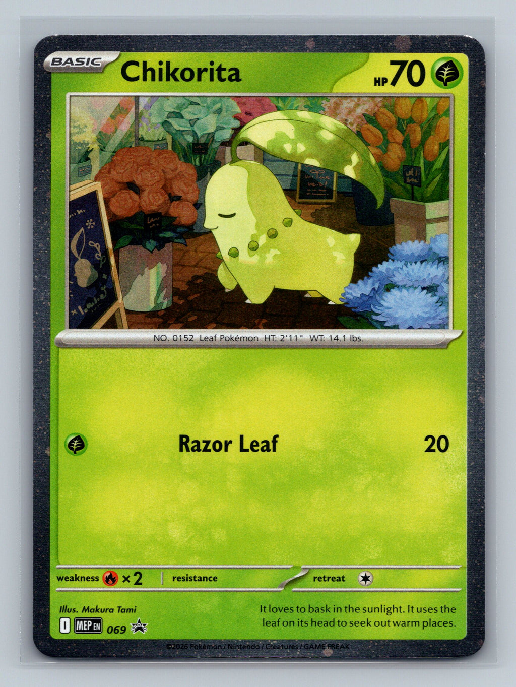 Chikorita (Cosmos Holo)