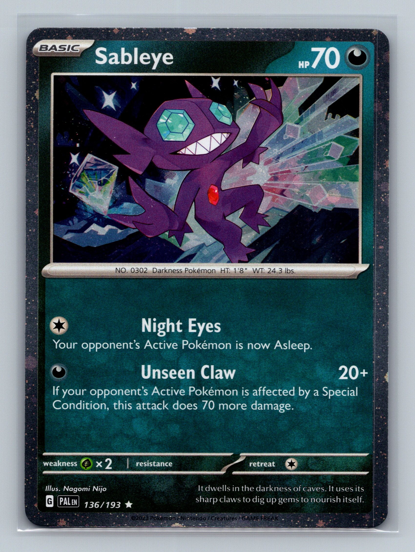 Sableye (Cosmos Holo)