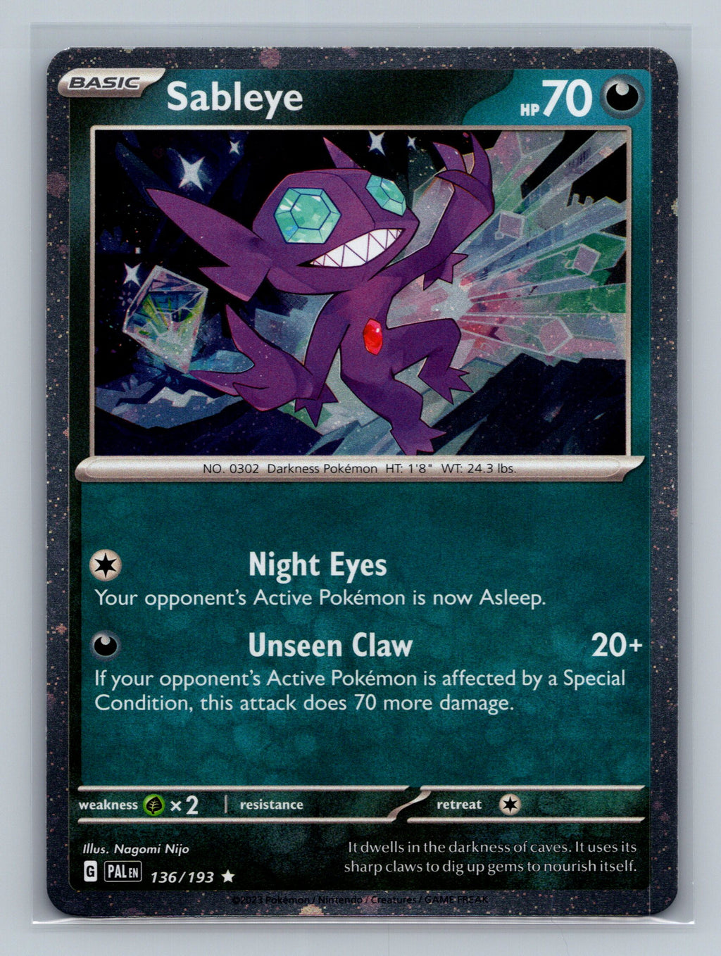 Sableye (Cosmos Holo)