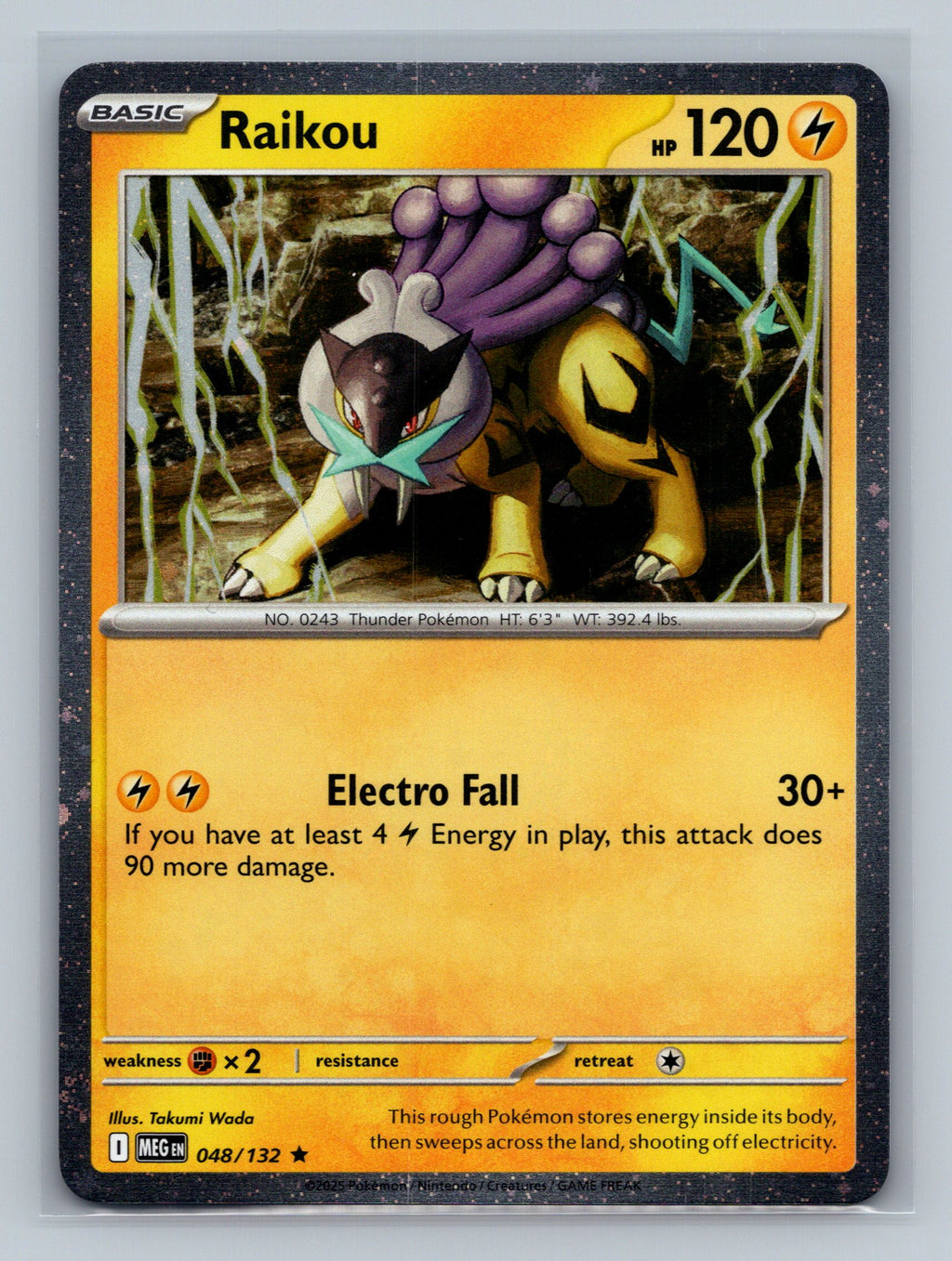 Raikou - 048/132 (Cosmos Holo)
