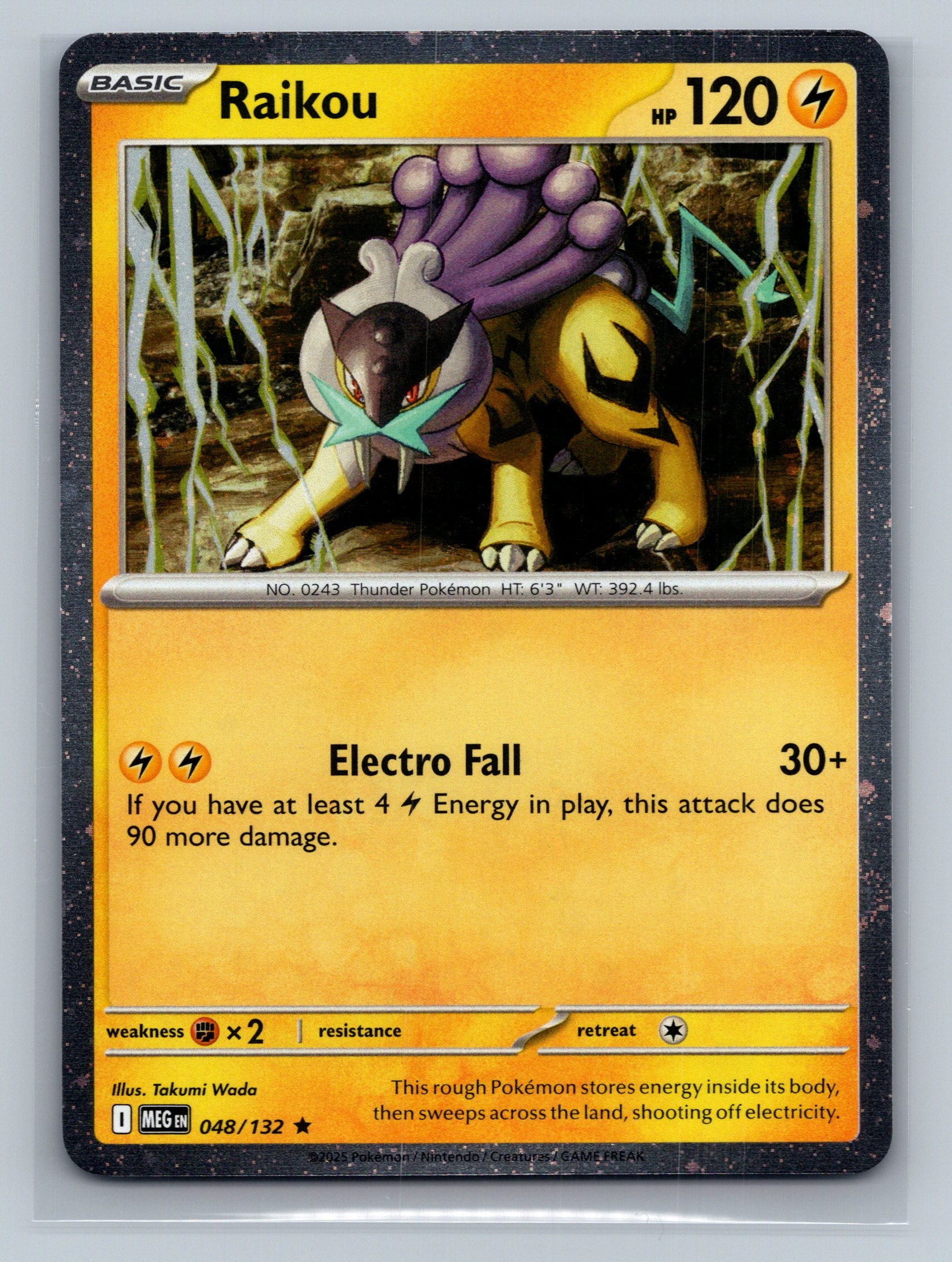 Raikou - 048/132 (Cosmos Holo)