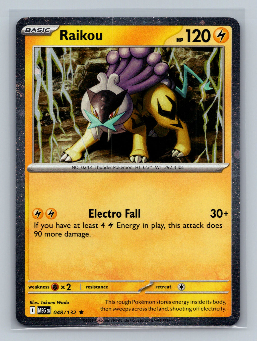 Raikou - 048/132 (Cosmos Holo)