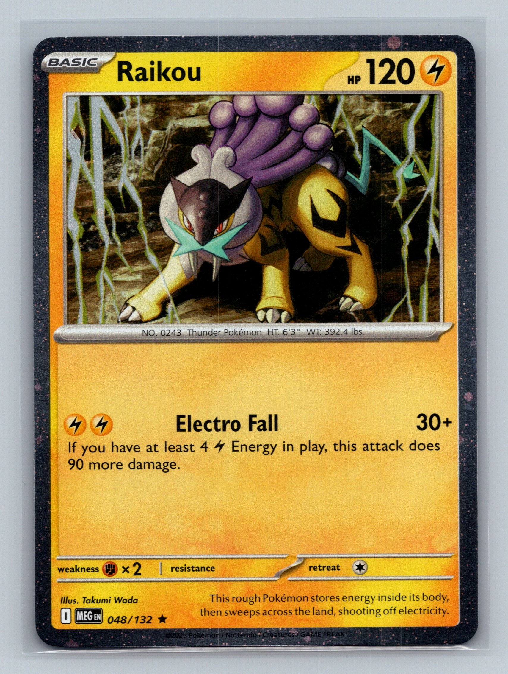 Raikou - 048/132 (Cosmos Holo)