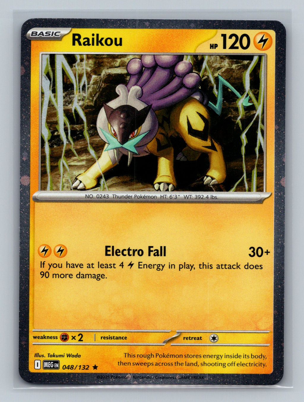 Raikou - 048/132 (Cosmos Holo)