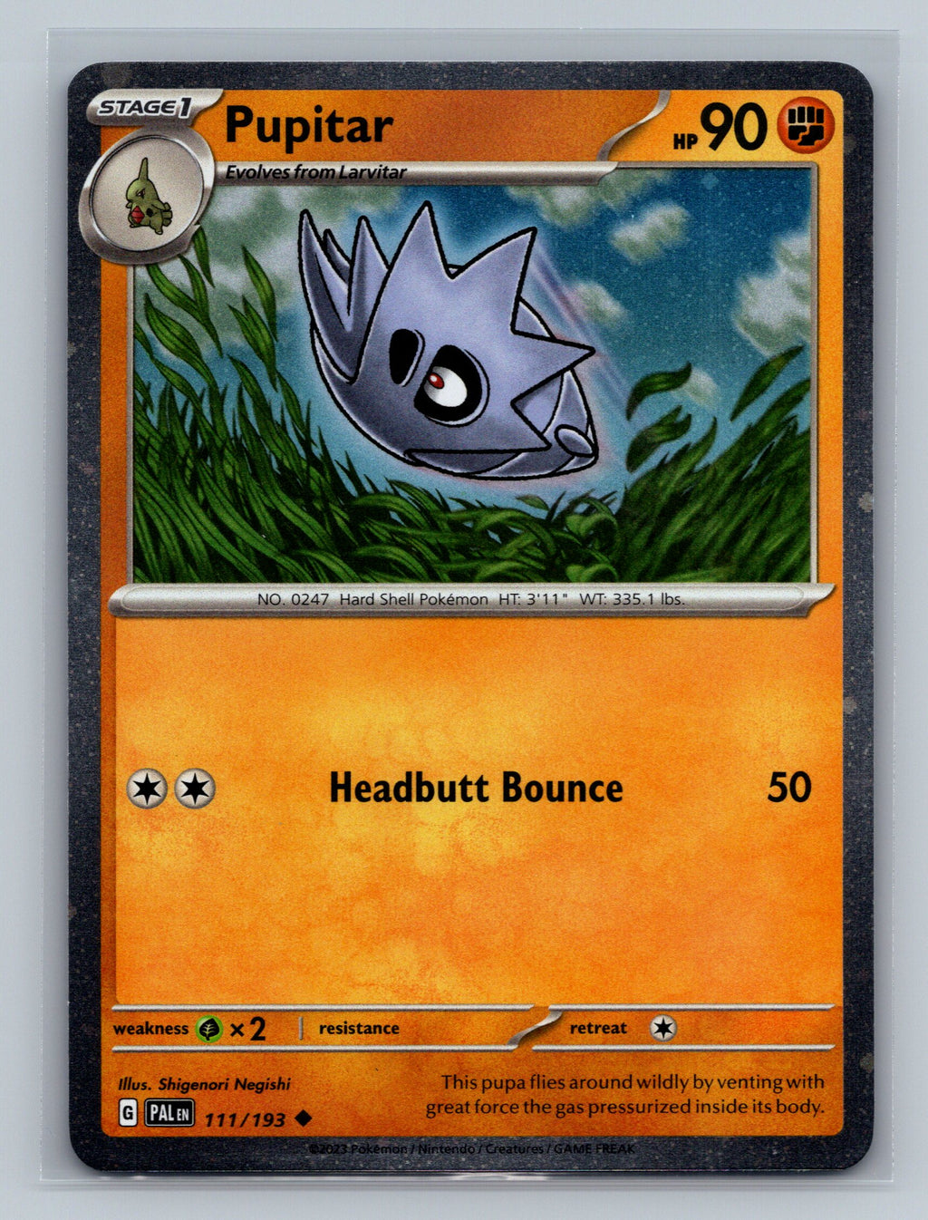 Pupitar - 111/193 (Cosmo Foil)