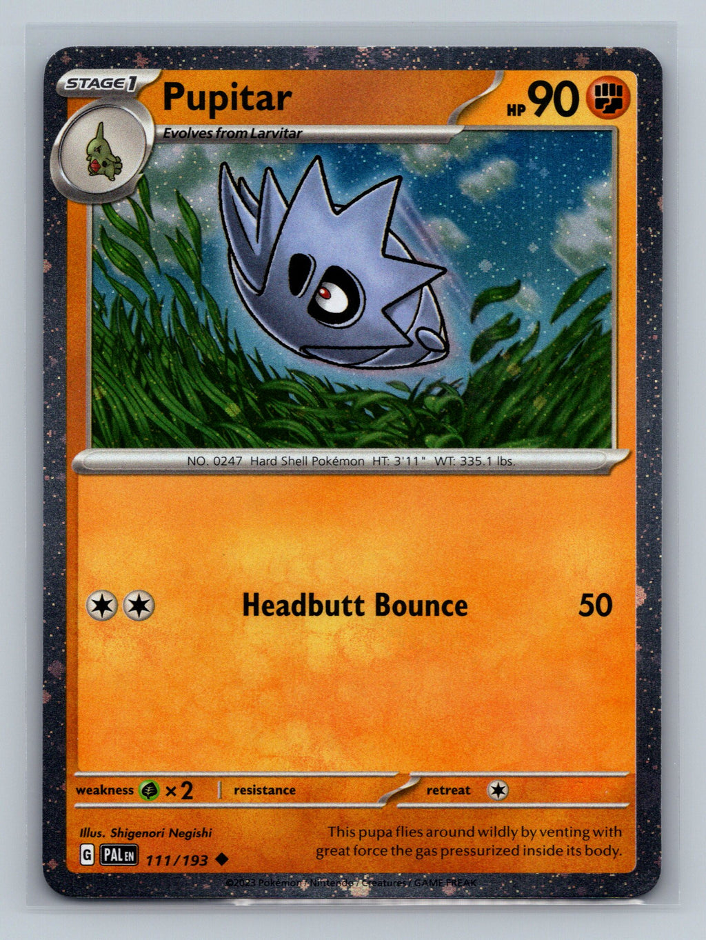Pupitar - 111/193 (Cosmo Foil)