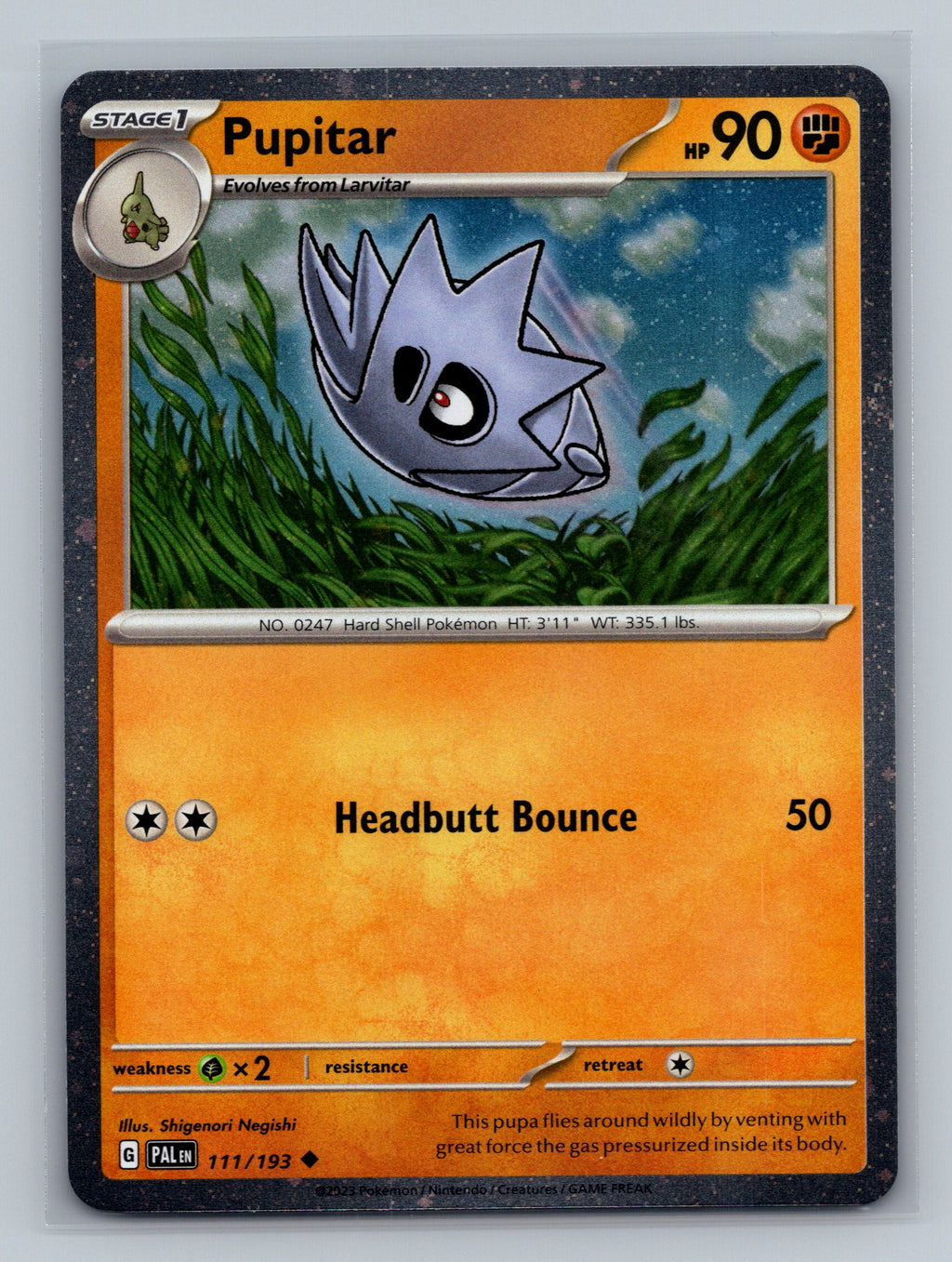 Pupitar - 111/193 (Cosmo Foil)