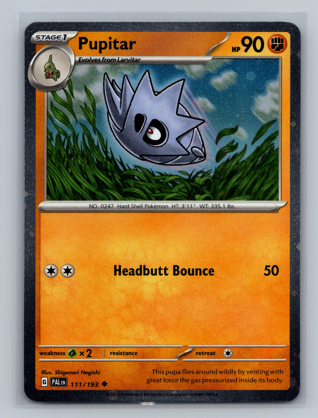 Pupitar - 111/193 (Cosmo Foil)