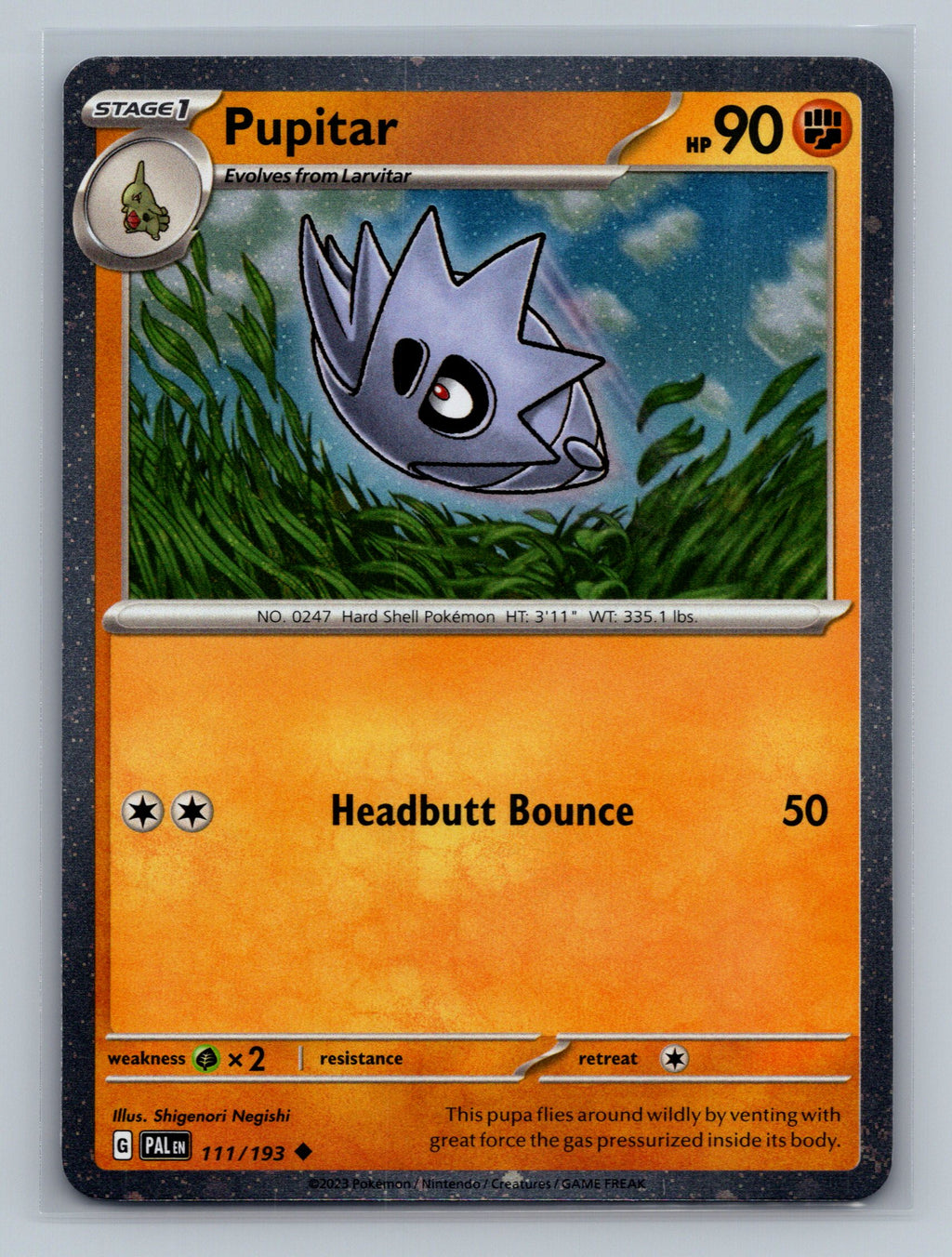 Pupitar - 111/193 (Cosmo Foil)